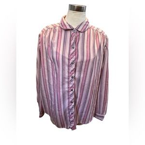 Let Oak Hill Vintage striped blouse